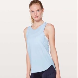 Lululemon Athletica Light Blue Tank Top